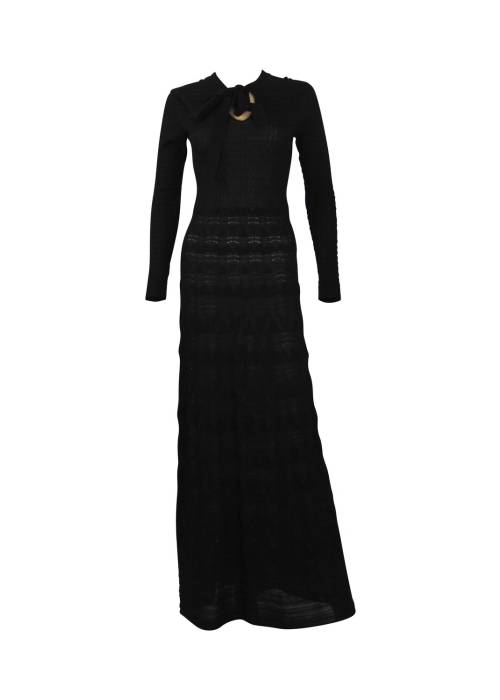 Black long dress