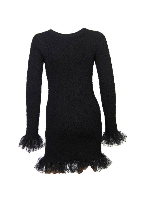 Saint Laurent dress in black silk
