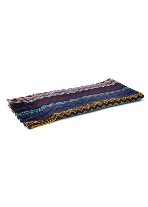 Missoni multicolour chevron scarf