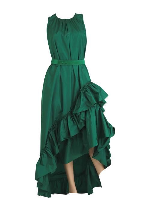 Max Mara green dress