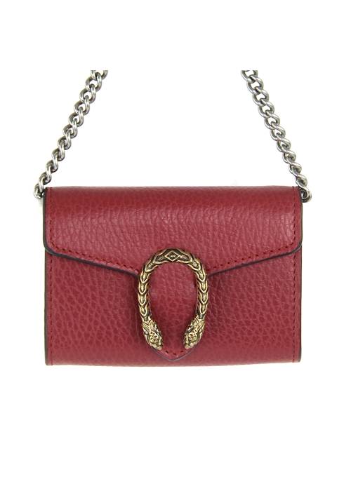 Dionysus red chain wallet