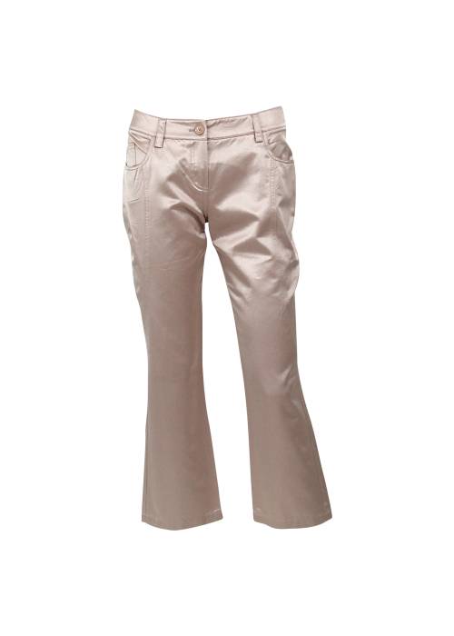 Pearly pink pants cut 7/8th