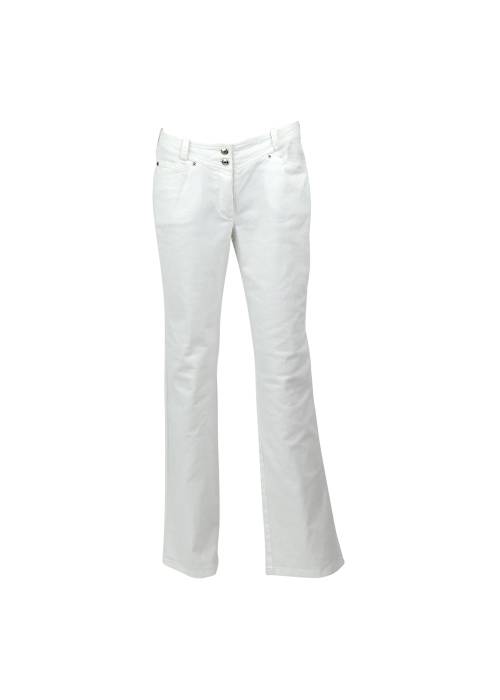 Jeans blanc avec poches