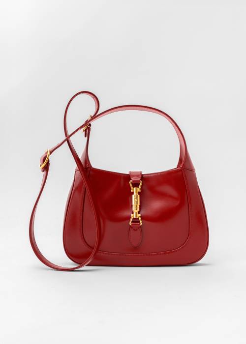 Jackie bag in red leather