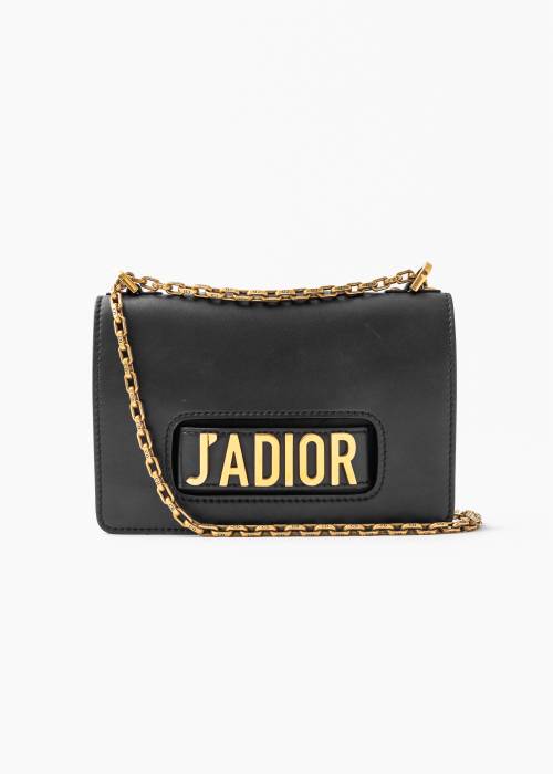 Tasche J'adior schwarz mit goldenen Details