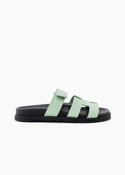 Pastel green Cyprus sandals