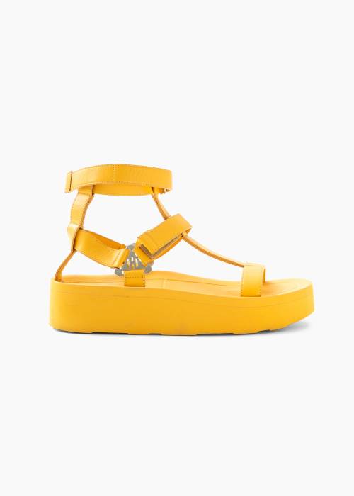 Enid Yellow Itauba Sandals