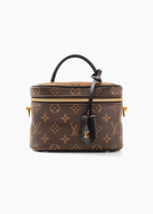 Brown Monogram canvas vanity bag