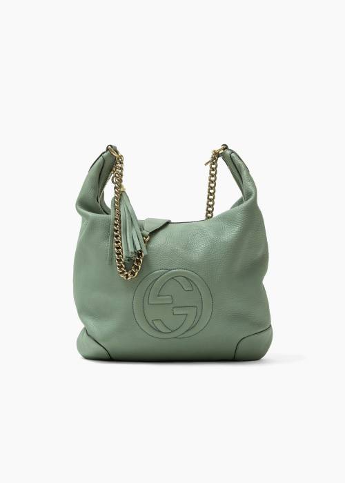 Hobo shoulder bag turquoise