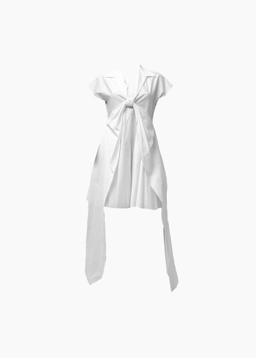 Robe chemise blanche