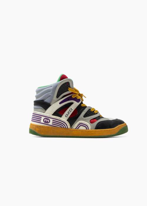 Demetra multicolored high-top sneakers