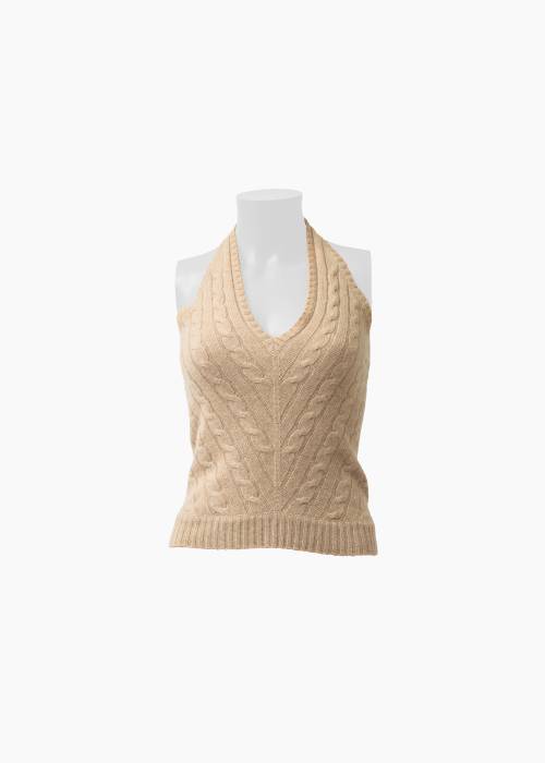 Cable knit top