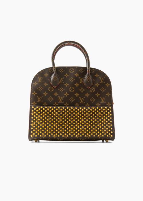 Amfar Monogram bag with studs