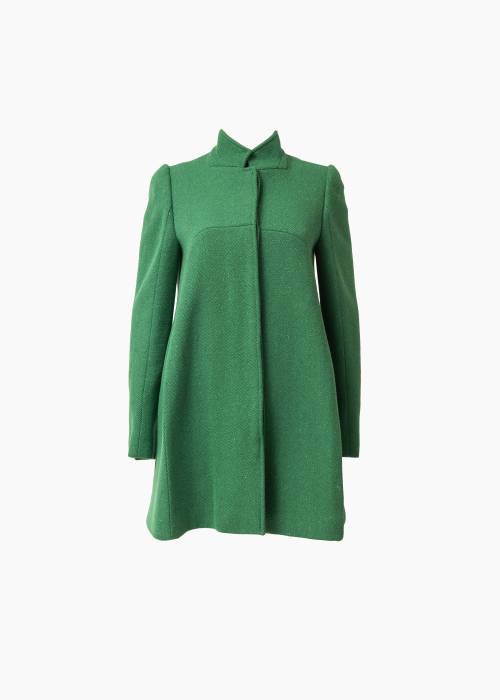 Green coat