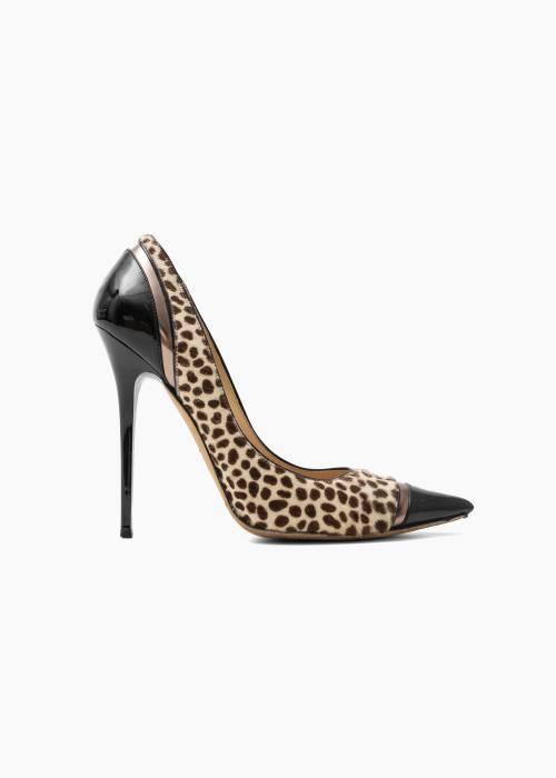 Pumps mit Leopardenmuster