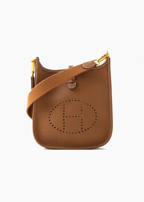 Bag Evelyne 16 Amazone Taurillon Maurice Gold