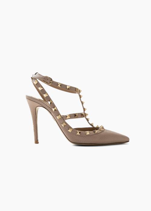 Rockstud Pumps beige