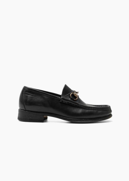 Mocassins Horsebit noirs