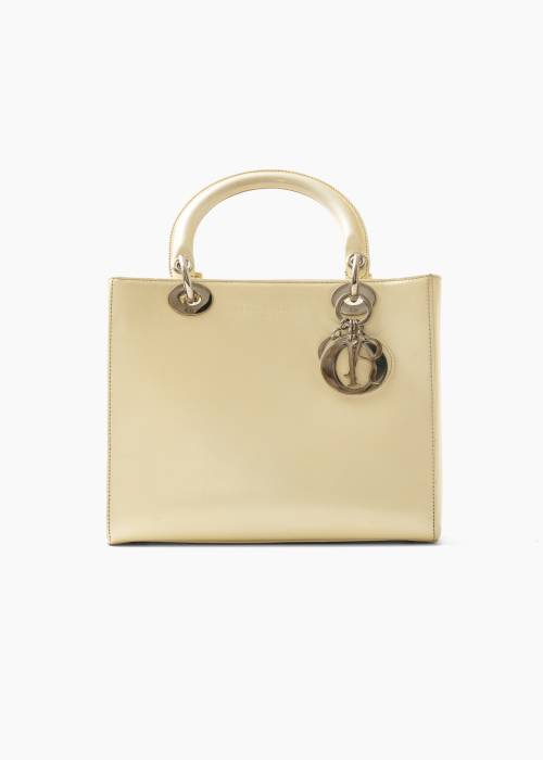 Lady vintage beige bag