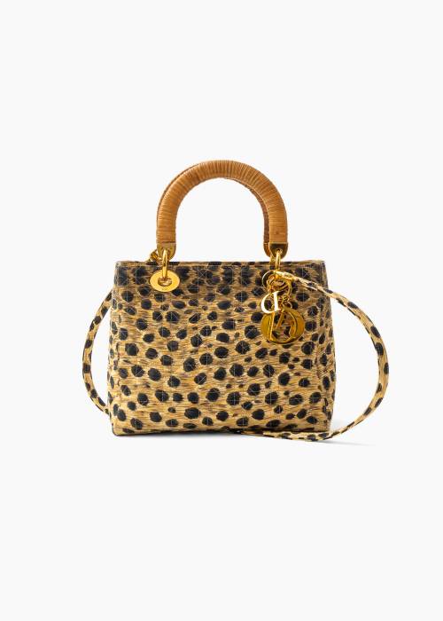 Lady medium leopard print bag