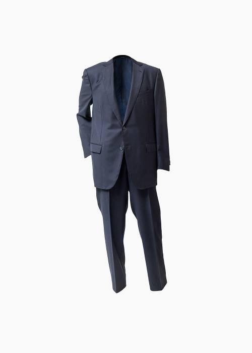 Navy blue suit