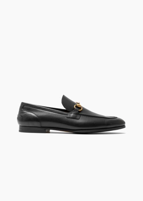 Jordann black loafers