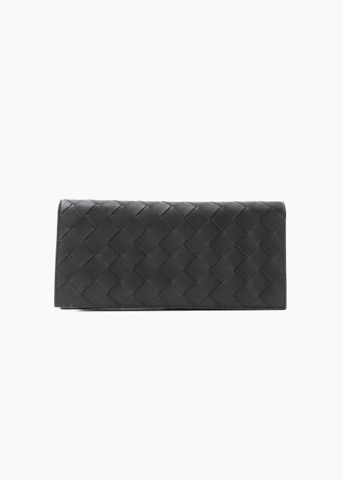 Black leather wallet