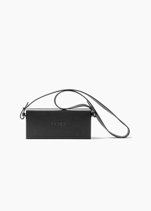 Roma Horizontal Box bag black