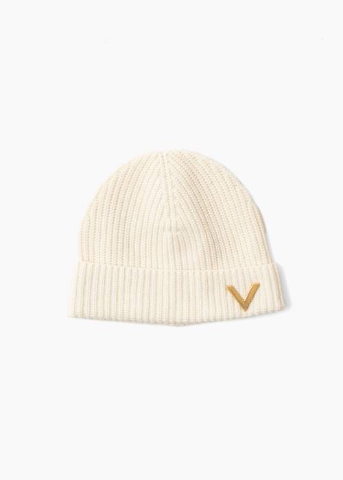 VLogo ecru hat