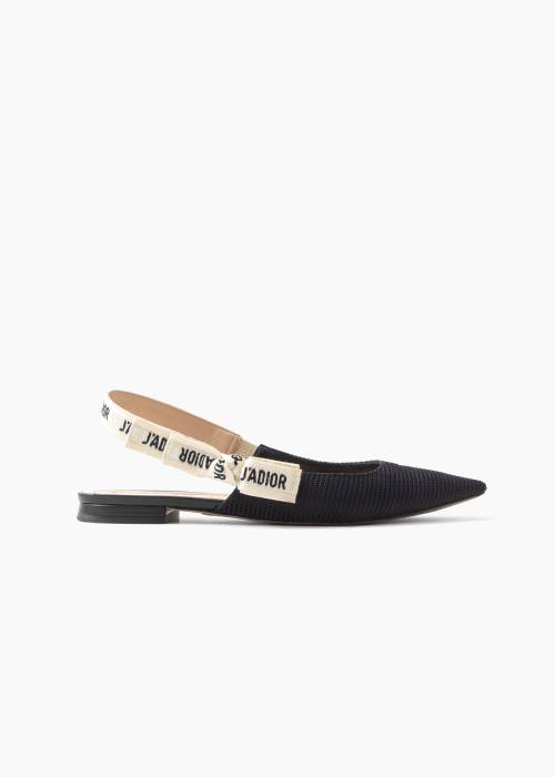 Black J'Adior slingback ballerinas