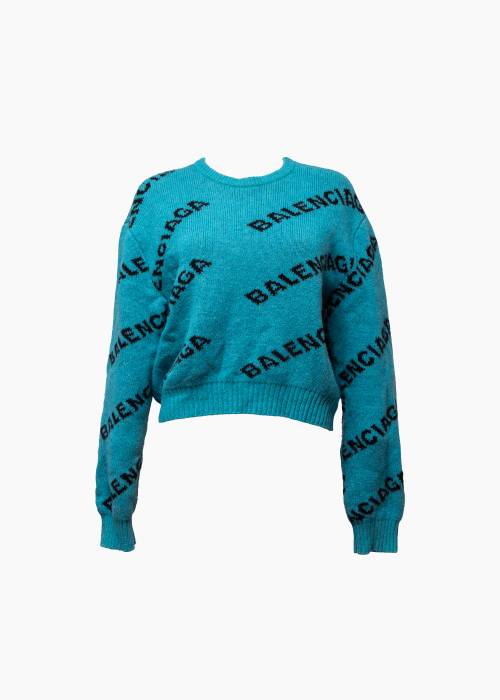 Pull turquoise