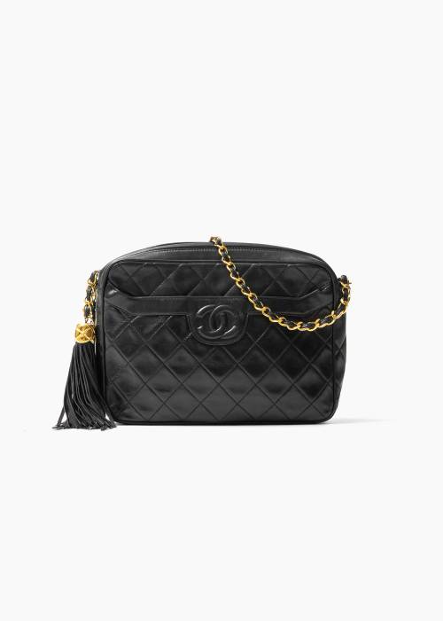 Sac Camera vintage noir