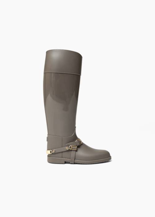 Bottes de pluie grises