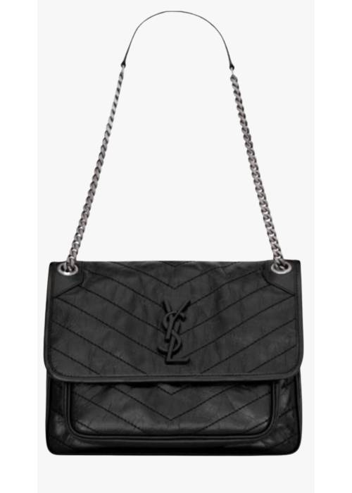 Niki bag in black leather