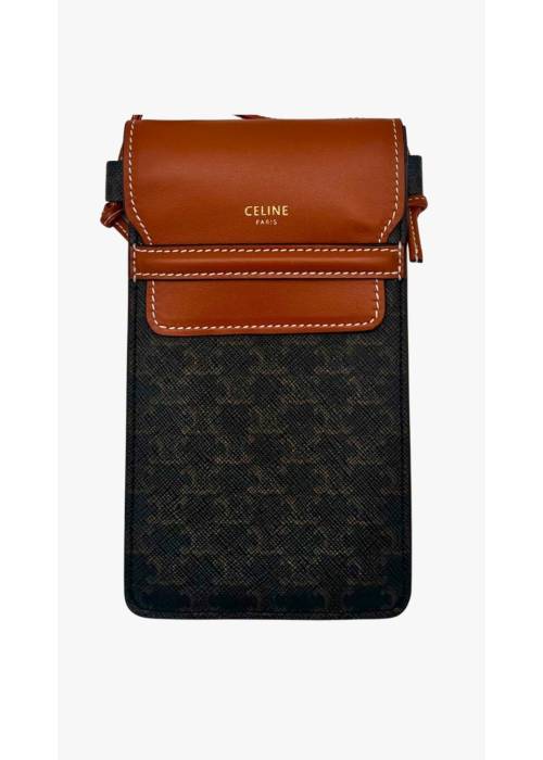 Triomphe phone case with flap