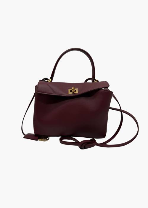 Mini sac Rodéo bordeaux