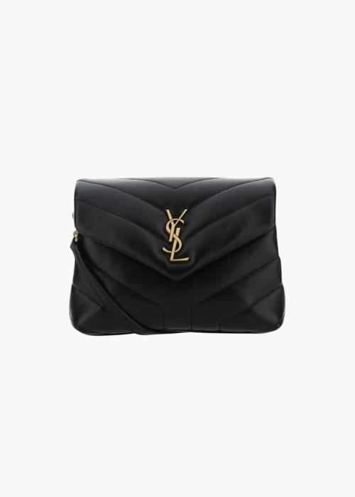 Sac Loulou Toy en cuir noir