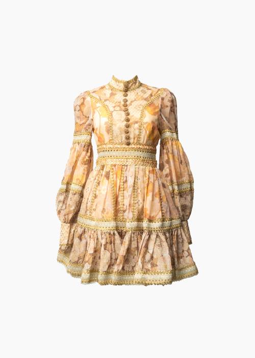 Robe courte Tempo Spliced Trim Gown