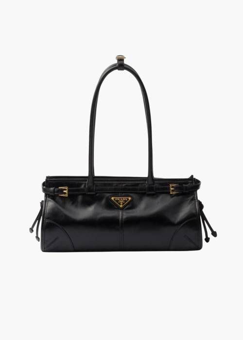 Sac à main Bonnie en cuir noir