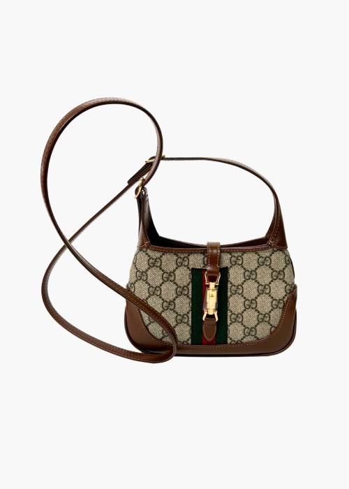 Sac bandoulière Mini Jackie 1961 en toile GG Suprême