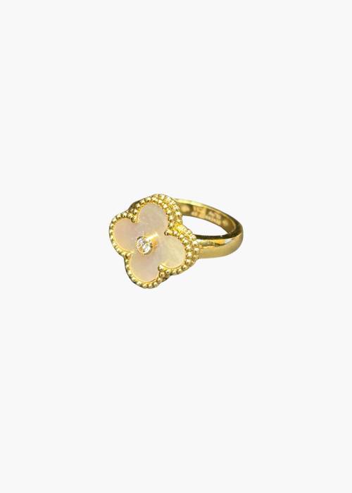 Bague "Vintage Alhambra" en or jaune