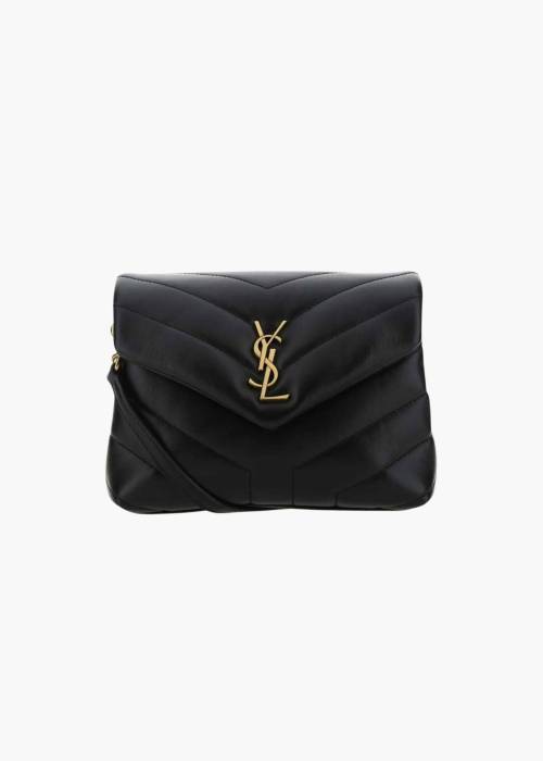 Sac Loulou Toy en cuir noir