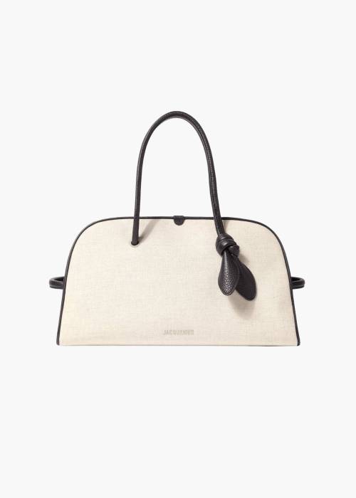 Weiche Bowlingtasche „Le turismo“ aus Leinen