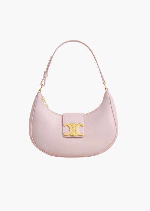 Sac Ava Triomphe en cuir rose