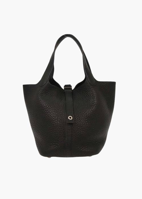 Picotin Lock Bag Clemence TPM black