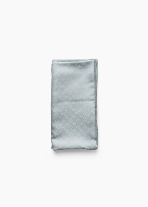 Châle Monogram classique gris