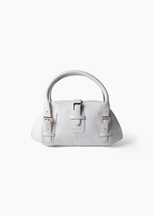 Senda white leather bag