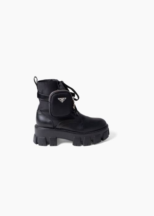 Bottes Monolith cuir & Re-Nylon