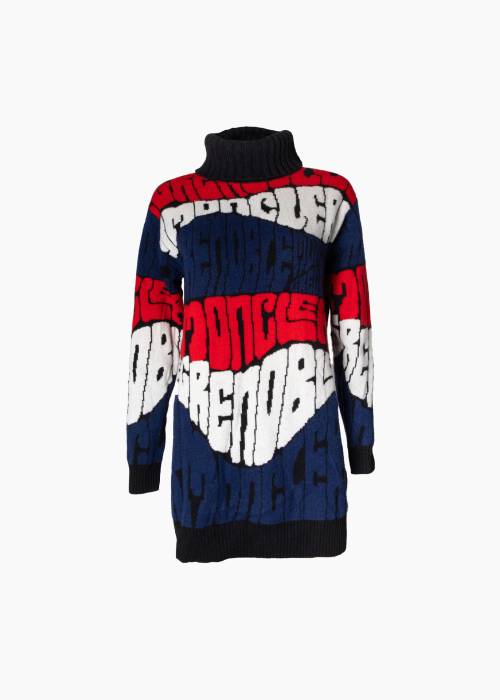 Robe-pull à col roulé