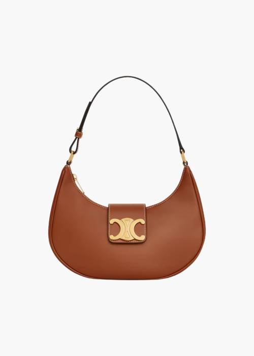 Sac Ava Triomphe en cuir camel